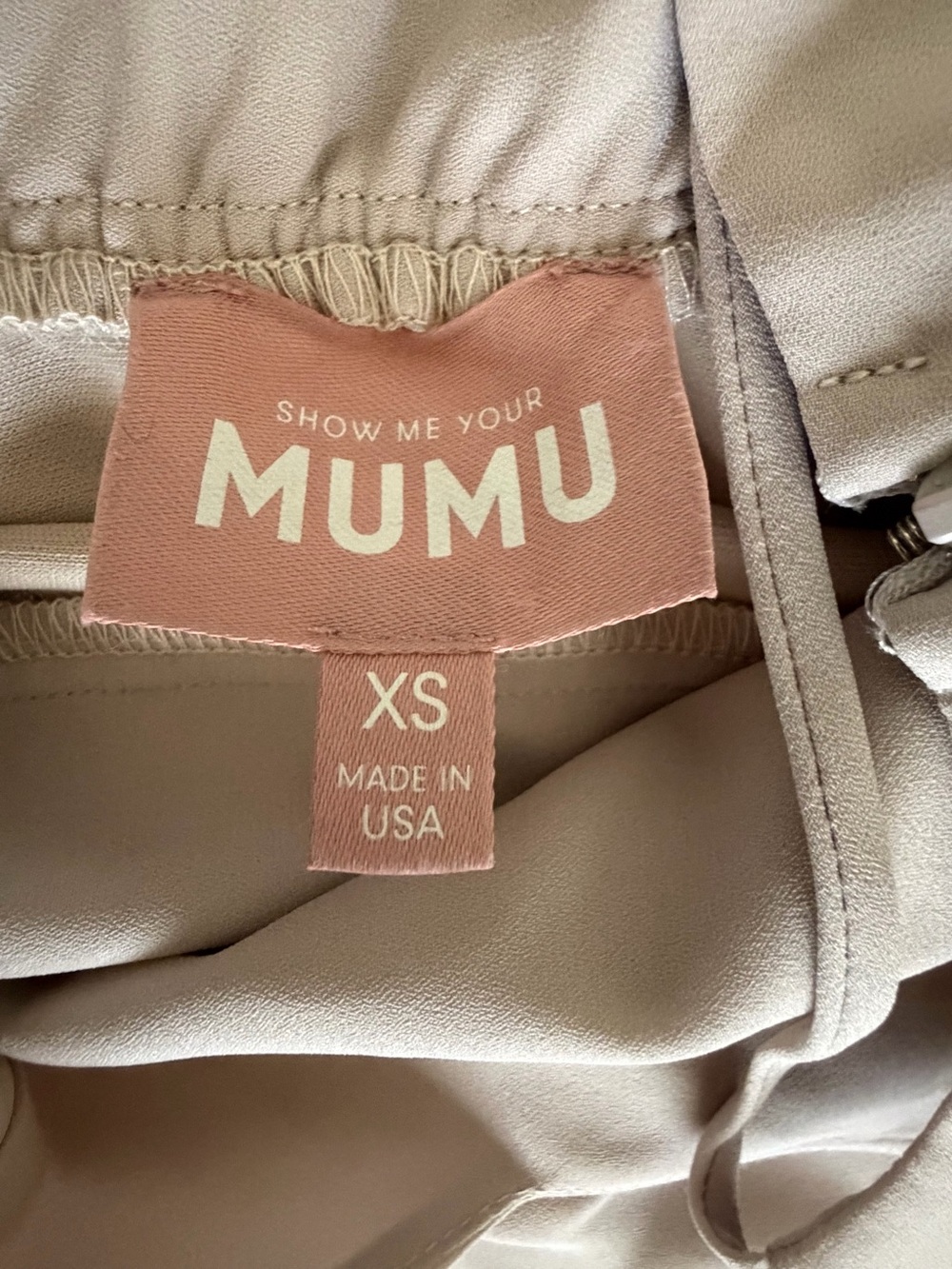 Show Me Your MuMu Taupe Spaghetti-Strap Faith Maxi Dress - Picture 11 of 16